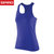 spiro 运动内衣瑜伽背心女跑步健身速干透气上衣休闲运动T恤S281F(蓝紫色 XL)第5张高清大图