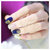 法国AMIKO艾米蔻花漾环保养护指甲油套组6ML*3/4(蓝色狂想曲HT60 )第3张高清大图