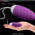 荷兰COB 硅胶遥控跳棒无线遥控跳棒蛋女用自慰器情趣性用品玩具G器点按摩 波动二代成人情趣性用品(粉色螺纹款)第5张高清大图