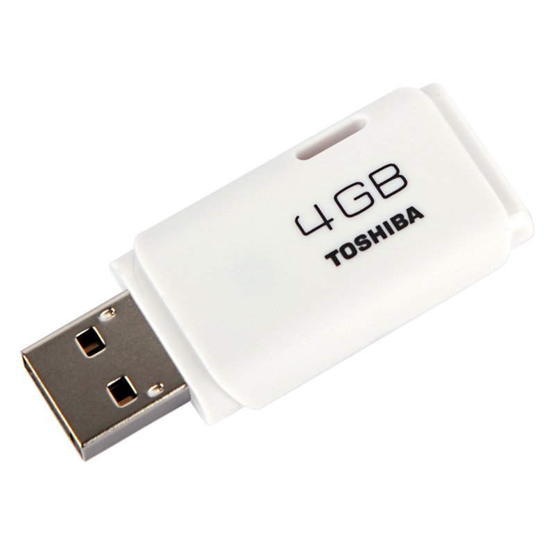 东芝(toshiba)uhybs-004gh u盘(4gb)(白色款)