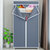 索尔诺 无纺布组合安装 简易家具布衣柜 韩式布衣橱8501-1(咖啡色 8501)第5张高清大图