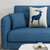 一米色彩沙发 布艺沙发 北欧中小户型 简约 休闲 现代 客厅 组合可拆洗 布沙发(深蓝色 小三人位不含脚踏)第4张高清大图