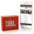JBL GO音乐金砖无线蓝牙音箱户外便携多媒体迷你小音响低音炮(橙色)第5张高清大图
