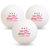 双鱼乒乓球V40+金装三星 ABS新材料 有缝球白色 国美超市甄选第8张高清大图