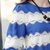 蕾丝雪纺长袖打底衫修身T恤镂空针织衫(蓝色 XXL)第2张高清大图
