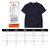 NEW BOLUNE/新百伦纯棉短袖t恤男2021夏季新款男士体恤圆领(深蓝色 XXL)第3张高清大图