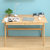 物槿 实木书桌电脑桌LXPT-01(胡桃色单桌+椅子 80cm)第3张高清大图
