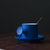 日式陶瓷杯子克莱因蓝色咖啡具意式浓缩手冲咖啡杯家用水杯马克杯(克莱因蓝逸云咖啡杯（单杯） 默认版本)第5张高清大图