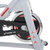 艾威BC4910动感单车 家用静音健身车 商用室内运动器材 减震自行车(银灰色 动感单车)第5张高清大图