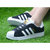 Adidas/三叶草 阿迪达斯贝壳头女鞋男鞋三叶草冬季板鞋C 77124系列(B34309 45)第4张高清大图