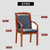 福兴大软包椅规格0.55X0.44X0.9米型号FX001第3张高清大图
