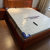 韦斯豪现代中式木床带床垫床头柜(WSH-220110CXW)第2张高清大图