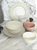 外贸陶瓷复古浮雕家用米饭碗法式餐盘碗套日式汤面碗沙拉碗牛排盘(米白色6.15寸浮雕麟纹大碗 默认版本)第2张高清大图