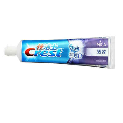 佳洁士（CREST） 3D炫白双效牙膏 180g（新疆西藏青海海南宁夏不发货）