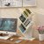 哈骆顿  电脑桌上书架简易办公收纳架树形学生宿舍桌面置物架(升级款)(黑胡桃色)第4张高清大图