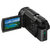 索尼（SONY) FDR-AXP55 高清数码摄像机 4K/25P影像录制 5轴防抖 26.8mm 广角蔡司镜头(黑色 官方标配)第4张高清大图