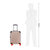 CARPISA男女通用乳胶色旅行箱 VA59570SC0027101乳胶色 时尚百搭第3张高清大图
