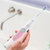 飞利浦（PHILIPS）电动牙刷充电式声波震动牙刷HX6730升级款牙龈护理型(自带刷头4+牙刷盒) HX6616/52(粉色)第5张高清大图