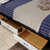 乔林曼兰 皮床 现代简约 边柜储物式 卧室双人皮床(橙白色 1.5-2米床)第4张高清大图