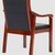 江曼办公椅电脑椅实木皮革椅班前椅中班椅－黑色0.89m*0.44m*0.37m(默认 默认)第5张高清大图
