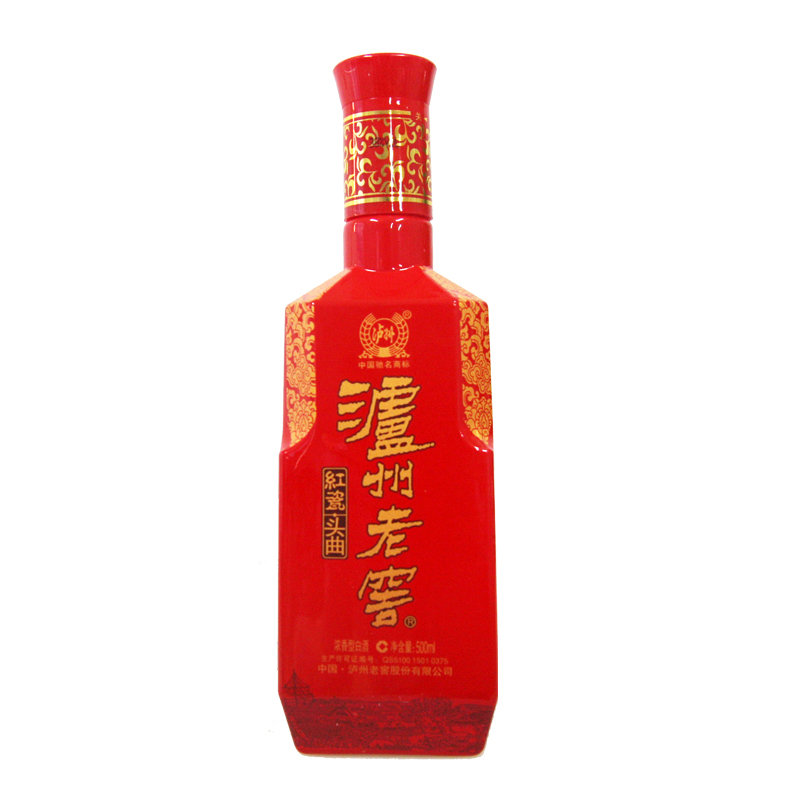 泸州老窖红瓷头曲38度500ml