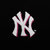 MLB情侣涂鸦黑色NY短袖T恤(黑色 XS)第6张高清大图