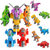 XINLEXIN恐龙小纵队霸王龙三角龙翼龙跳龙剑龙长颈龙6合1变形玩具全套男孩2101 六合一合体变形第6张高清大图