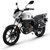 启典KIDEN摩托车 升级版KD150-G 单缸风冷150cc骑式车(珍珠白大货架款)第3张高清大图