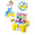 娃娃博士 新品 儿童玩具厨房游戏椅游戏椅男孩女孩厨房工具箱二合一 亲子互动游戏第3张高清大图