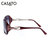 卡莎度(CASATO) 太阳镜时尚个性大框潮 防紫外线太阳镜 墨镜56140(深枣红)第2张高清大图