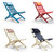 库图地中海实木躺椅 休闲椅 睡椅 折叠椅 功能折叠椅子 时尚躺椅 色彩椅第4张高清大图
