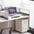艾诺狄斯 办公室四人位电脑桌椅组合屏风隔断办公桌人造板办公家具2.4米(屏风双人位)第3张高清大图