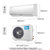 美的 1.5匹 一级能效变频 冷暖壁挂式 卧室 防直吹 空调挂机KFR-35GW/BP3DN8Y-PH200(B1)(白色 1.5匹)第4张高清大图