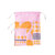 雨花石布艺束口袋旅行箱整理包束口收纳袋旅行收纳套装(小号藏青 单件)第5张高清大图