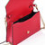 PRADA女士火红色女士斜挎包 1BH129-2EEP-F068Z红色 时尚百搭第3张高清大图