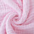 全棉时代婴儿浴巾6层95*95cm粉色1条/盒包边款 国美超市甄选第7张高清大图