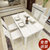 古宜 G502小户型长方形现代简约时尚餐桌椅组合白色烤漆餐厅大理石实木餐桌子饭桌(1.5*0.9米一桌6椅(流水线条椅)第5张高清大图