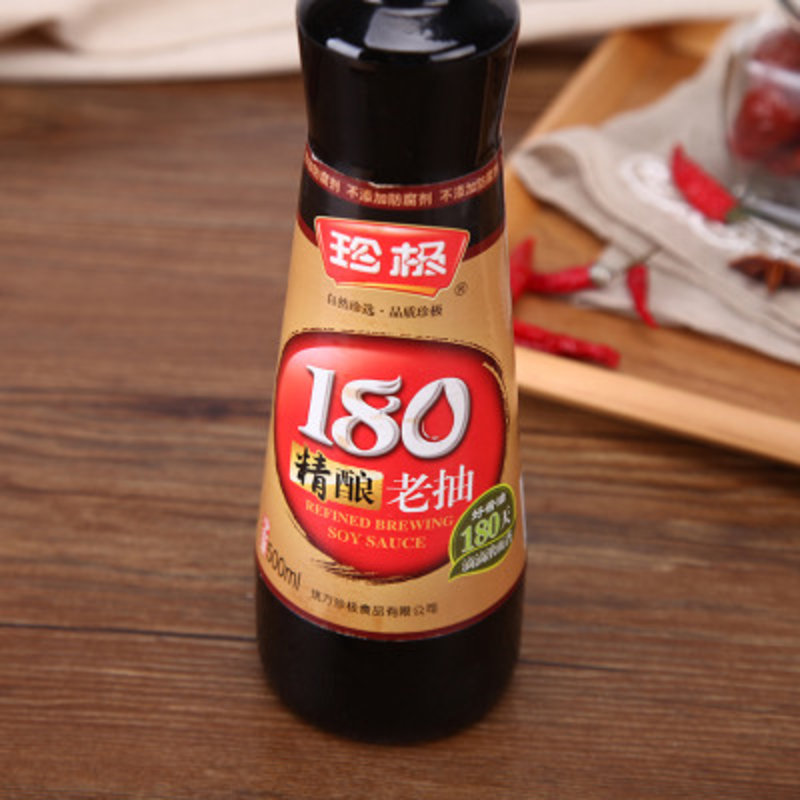 珍极180精酿老抽500ml/瓶