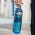 泰福高便携tritan运动水杯子男女健身大容量夏季户外防漏塑料水壶500ML /700ML(柑橘黄)第2张高清大图