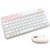 罗技（Logitech）无线键鼠套装 MK240  Nano 无线鼠标无线键盘套装（白色）第2张高清大图
