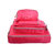 锦多惠易路达旅行收纳五件套YLD-CNS004出差旅游大容量轻便耐磨收纳包行李箱衣服整理袋套装(玫红色)第3张高清大图