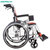 康扬轮椅铝合金轻便可折叠老人轮椅车KM-2500L型 免充气第2张高清大图