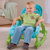 费雪多功能轻便摇椅塑料W2811 益智玩具新生儿宝宝婴幼儿可爱动物第9张高清大图