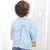 喜亲宝全棉婴儿罩衣(建议身高70-85厘米2条装蓝+黄) 国美超市甄选第3张高清大图