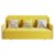TIMI 现代简约沙发床 可折叠沙发 现代两用沙发 多功能沙发(柠檬黄 1.93米带储物沙发床)第3张高清大图