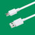 OPPO VOOC闪充 USB数据线 DL118闪充充电线(白色 盒装)第3张高清大图