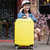 新款密码箱时尚男女休闲飞机万向轮行李箱登机箱旅行箱包拉杆箱(绿色 20英寸)第5张高清大图