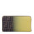 FENDI芬迪女士黄色渐变PVC双F印花长款钱包8M0299-W2C拼色 时尚百搭第4张高清大图