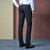 男士商务正装夏季新款免烫西裤长裤(黑色 32)第3张高清大图