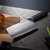 苏泊尔（SUPOR) KE170AD1尖锋系列170mm切片刀多用刀具菜刀KE180AD1一体刚家用厨房菜刀180mm(白色（请修改） 默认值（请修改）)第3张高清大图